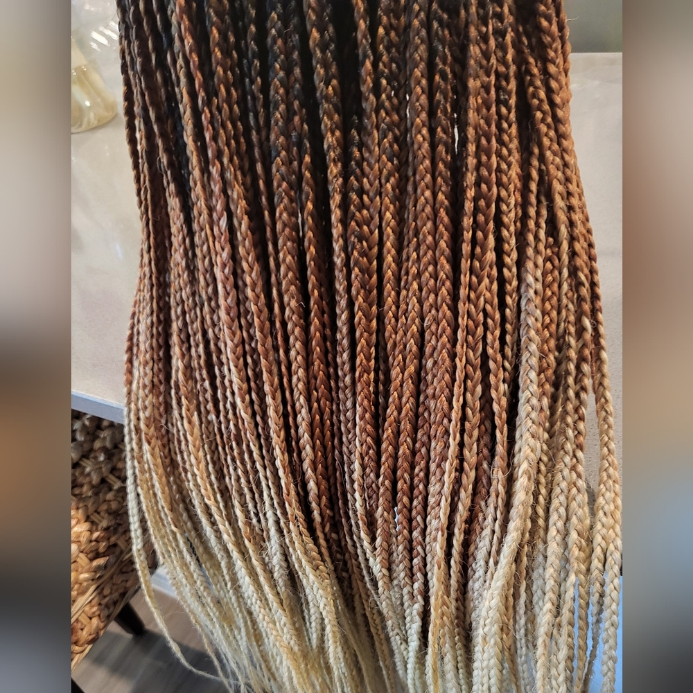 Braided hair wig